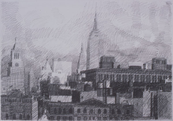 NYC Skyline-ch.drg'86-0008