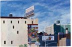 Chicago Towers oil'86-0002